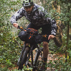 Shop Restrap Handlebar Bag (Black/Orange) - Small  Online in India | United By Cycling