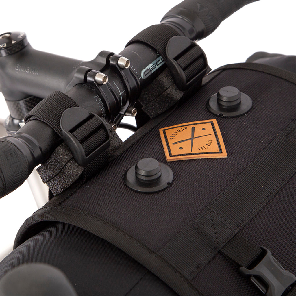 Shop Restrap Handlebar Bag (Black/Orange) - Small  Online in India | United By Cycling