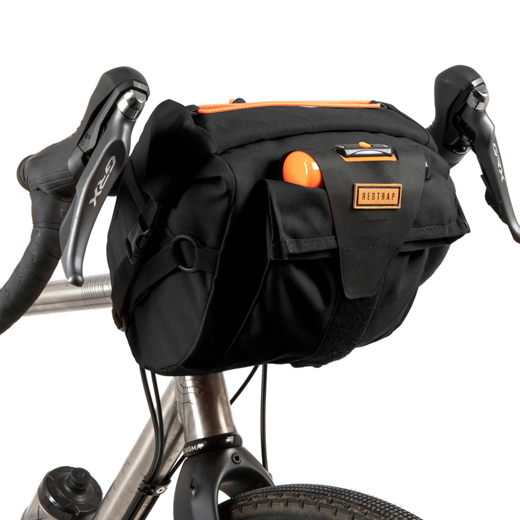 Shop Restrap Handlebar Pack (Black)  Online in India | United By Cycling