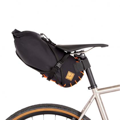 Shop Restrap Saddle Bag (Black/Orange) - 8 L Online in India | United By Cycling