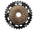 Shop Shimano Multiple Freewheel Sprocket 7 Speed (TZ500) 14-34T Online in India | United By Cycling