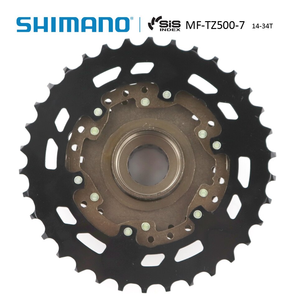 Shop Shimano Multiple Freewheel Sprocket 7 Speed (TZ500) 14-34T Online In India