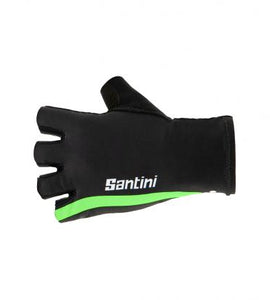 Santini Ironman VIS Gloves (Fluo Green Size) - L