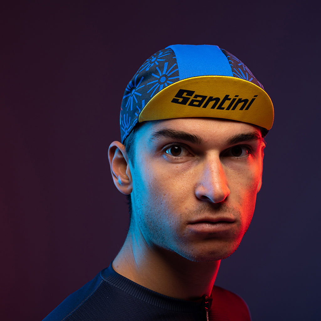 Santini Tour De France 2023 Trionfo Cap (Nautica Blue)