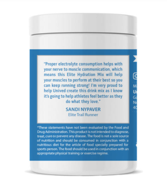 Shop Unived Elite Hydration Mix - Bare Naked  (16 Servings) Online In India |  United By Cycling