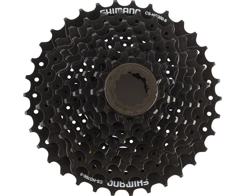Shop Shimano Cassette Sprocket 9-S, CS-HG200 11-34T (black) Online in India | United By Cycling