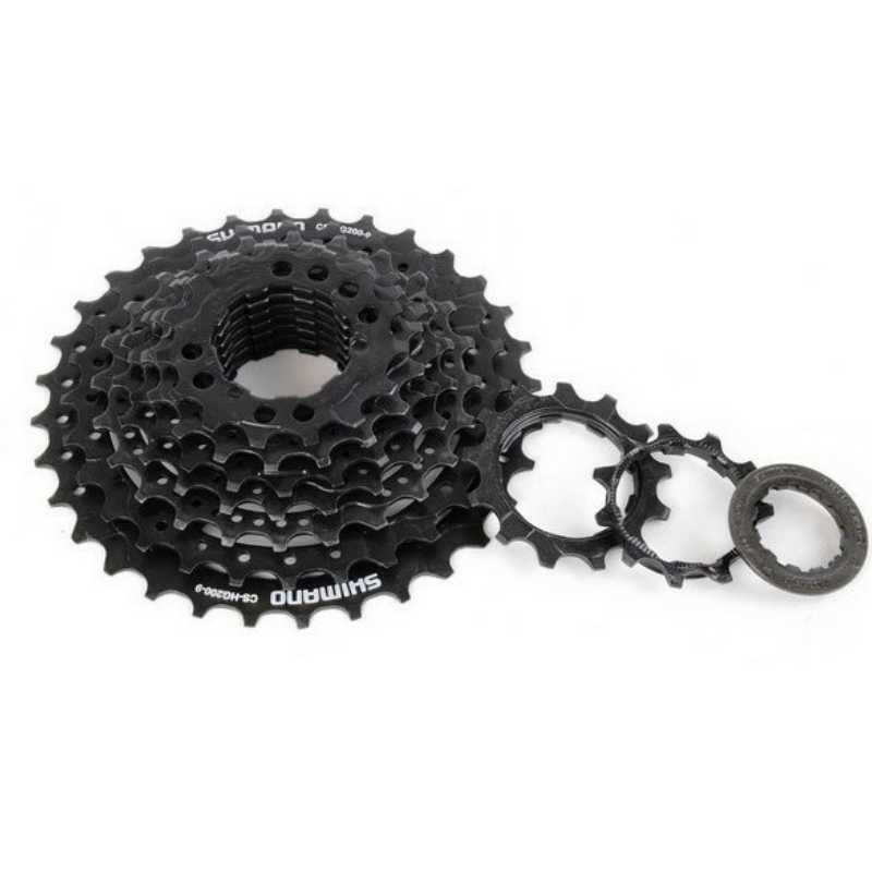 Shop Shimano Cassette Sprocket 9-S, CS-HG200 11-34T (black) Online In India