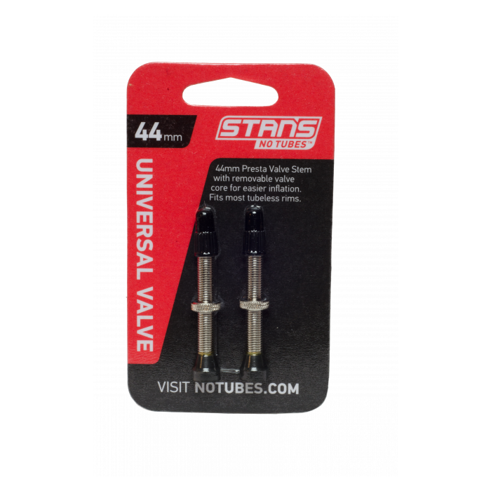 Shop Stans NoTubes Valve Stem Pair, Universal, Presta, 44mm Online in India | United By Cycling