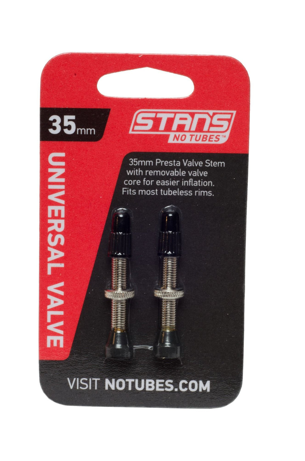Shop Stans NoTubes Valve Stem Pair, Universal, Presta, 35mm Online in India | United By Cycling