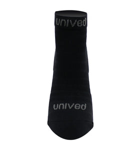 Unived No-Show Performance Socks Size-1 (Black)