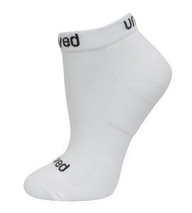 Unived No-Show Performance Socks Size-1 (White)