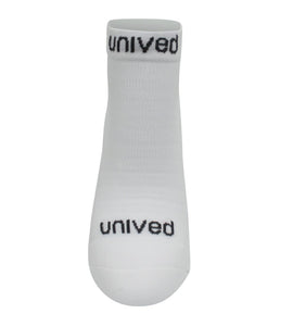 Unived No-Show Performance Socks Size-1 (White)