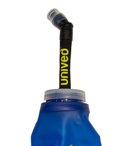 Unived Soft Flask with Straw (Blue) - 600ml