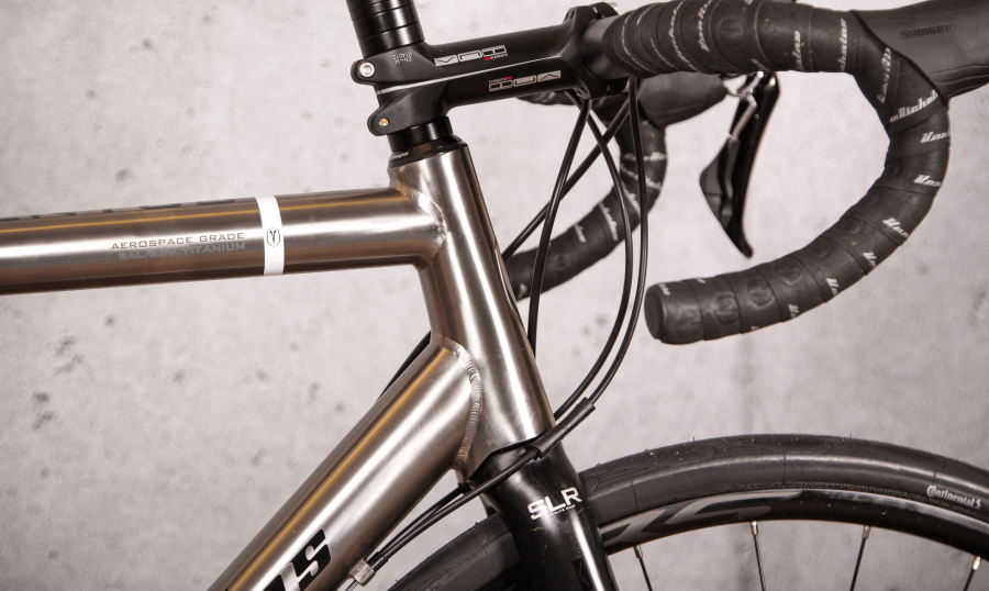 Titanium disc road hot sale bike