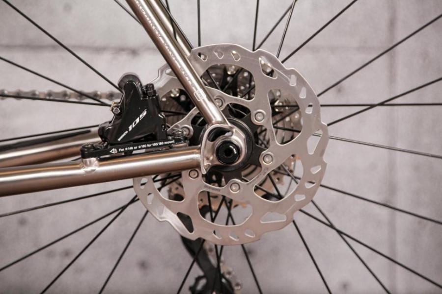 Shop Van Nicholas Ventus - Titanium Road Disc Frameset  Online in India | United By Cycling