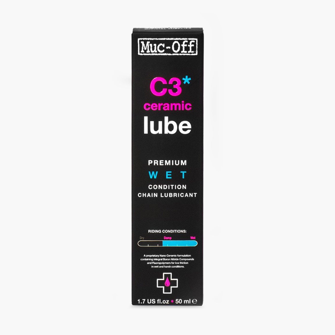 shop Lubricate your bicycle chain with Muc-Off C3 Ceramic Wet Lube 
