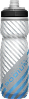CamelBak Podium Chill 620ml/21oz bottle (Grey Blue Stripe)