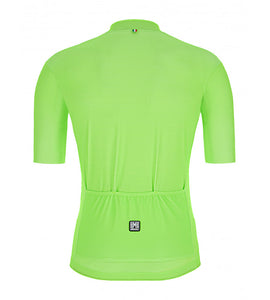 Santini Colore Mens Jersey (Fluorescent Green)