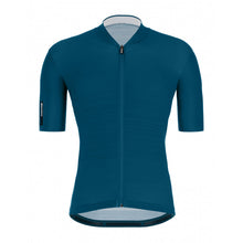 Santini Colore Men’s Cycling Jersey Teal – front view