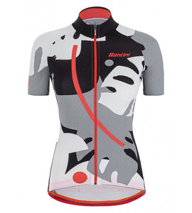 Santini Giada Maui Womens Jersey (Black)