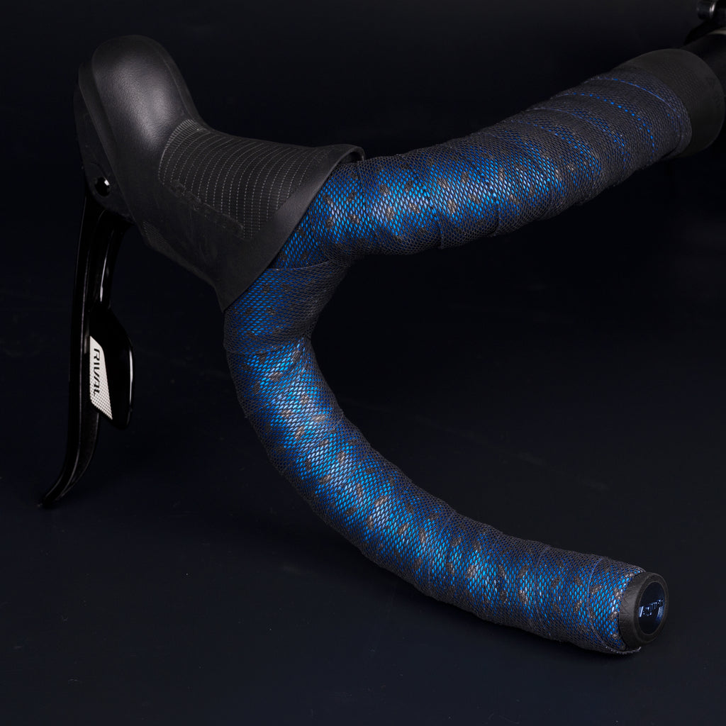 Durable Chroma Blue GUEE SL Dazzle bartape for safe night and evening cycling
