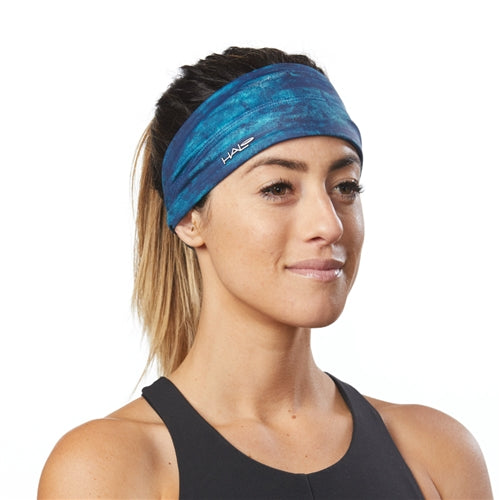 Shop Halo Bandit Pullover Headband (4″ Wide) (Ocean colour) Online in India | United By Cycling