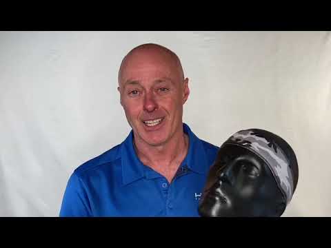 Halo II Pullover Headband (2" wide ) - Red White Blue Tie Dye