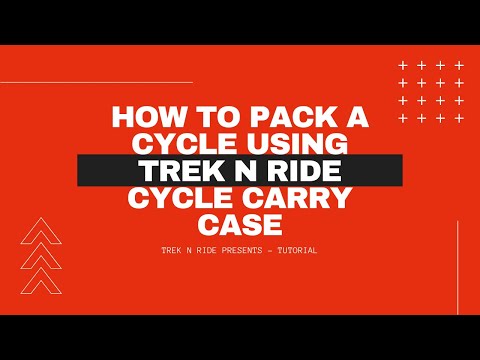 Video demonstrating how to use Trek N Ride Bicycle Carry Bag