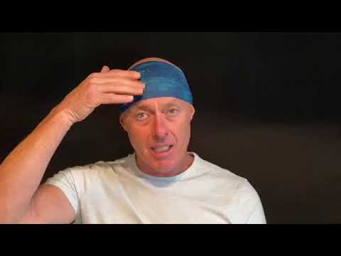 Halo Bandit Pullover Headband (4″ Wide) (Ocean colour)