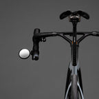 Durable polycarbonate Guee i-See Blue bicycle mirror for road safety