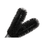 Juice Lubes Double Ender - Two Prong Brush, designed for thorough cleaning between cassette cogs and other narrow bike components.