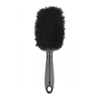 Close-up of the Juice Lubes Big Softy brush, showing its soft bristles designed for gentle yet effective bike washing.