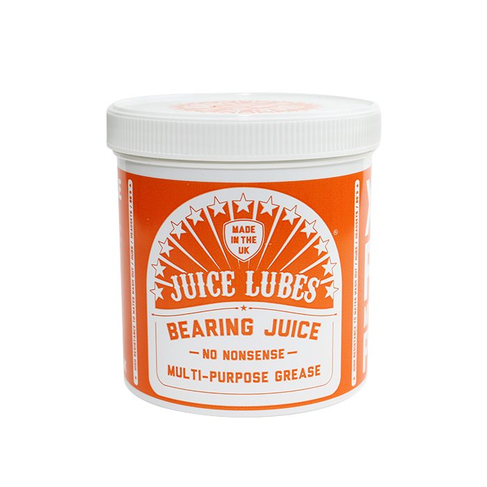 Juice Lubes Bearing Juice Waterproof Grease 500ml tub, ideal for protecting bike bearings and components from water.