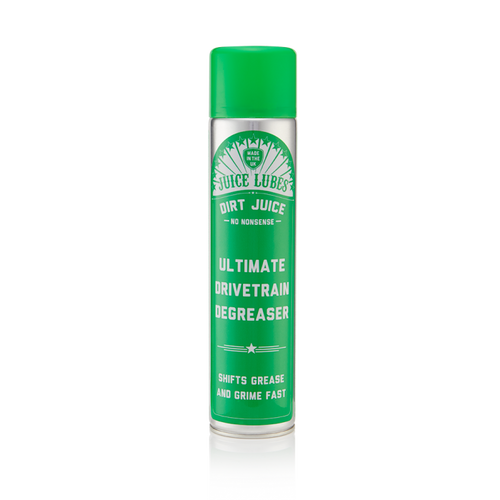 Juice Lubes Ultimate Workshop Degreaser 600ml bottle, a powerful cleaner for heavily soiled bike components.

