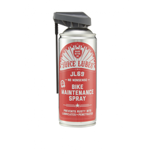 Juice Lubes JL69 Moisture & Protection Spray 400ml can, an all-in-one spray for rust prevention and lubrication on bikes.

