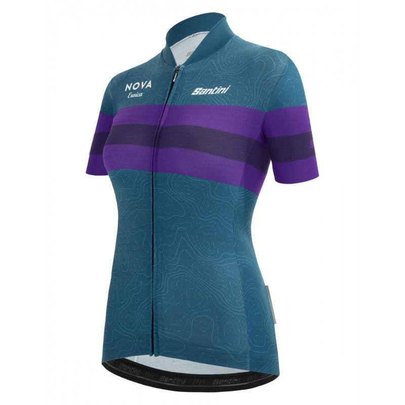 Shop Santini Eroica Opera Womens Jersey (Teal)  Online in India | United By Cycling
