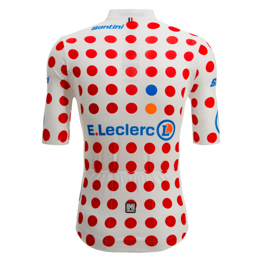 Santini Tour De France Best Climber Jersey (polka dot)