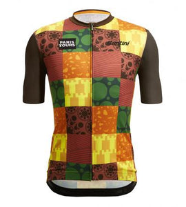 Santini TDF Paris Tours Jersey