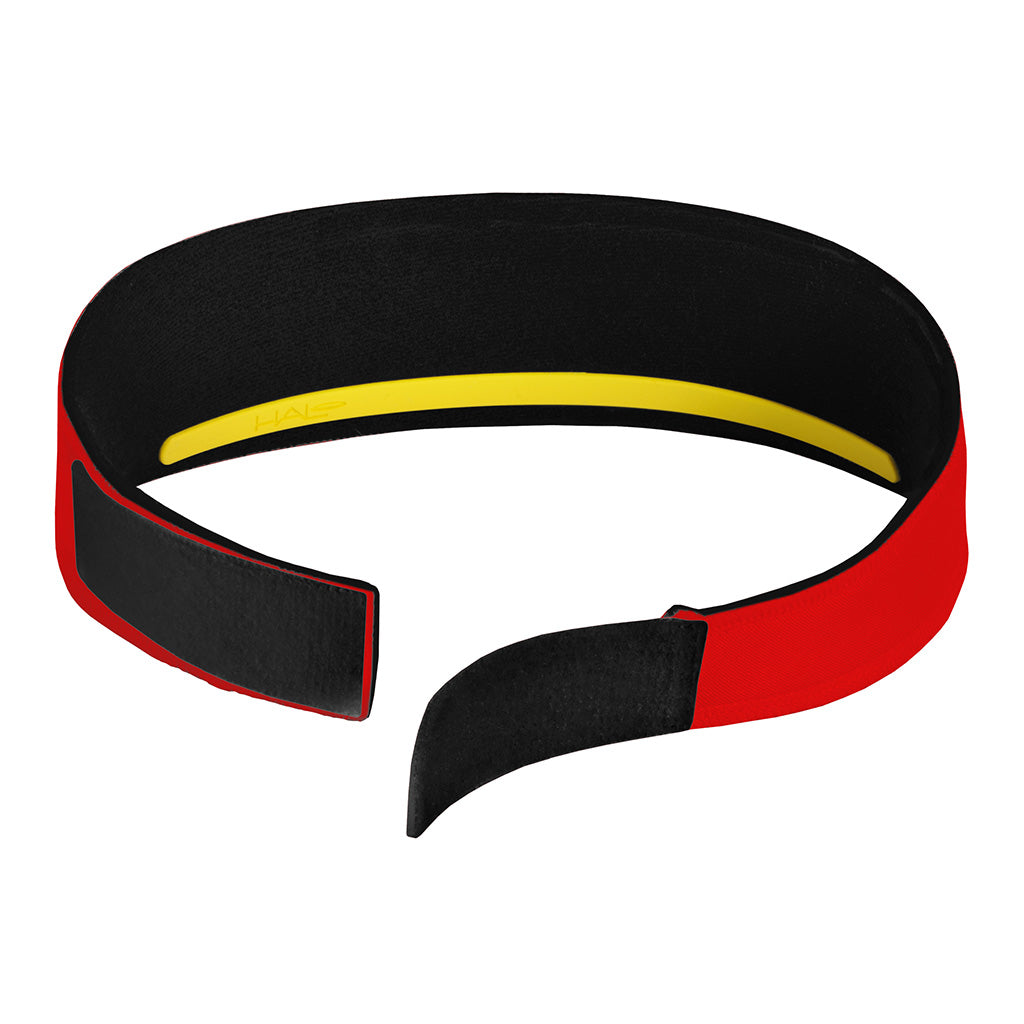 Shop Halo V-Velcro Adjustable Headband (2″ Wide)- Red Online in India | United By Cycling